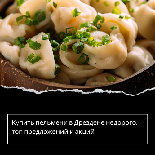 Купить пельмени в Дрездене недорого: топ предложений и акций