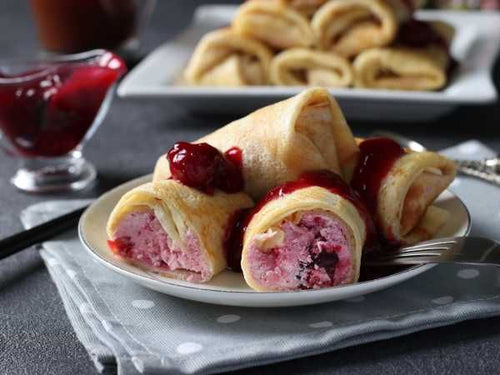Блинчики с творогом и вишней: Погружение в Традиционные Вкусы