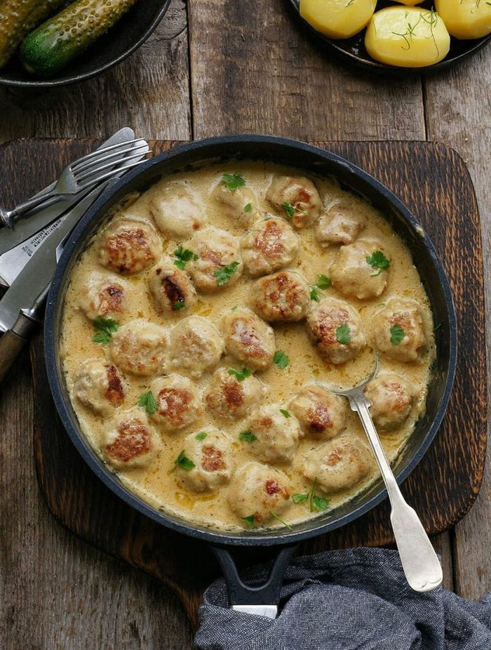 Homemade children’s meatballs