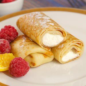 Blini with cottage cheese 8 pcs