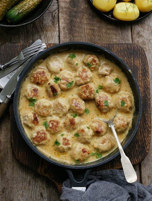 Homemade children’s meatballs